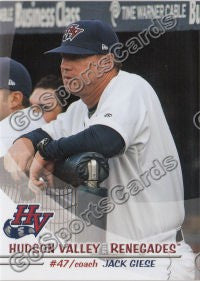 2010 Hudson Valley Renegades Jack Giese
