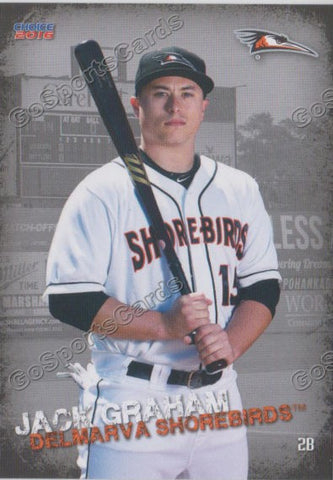 2016 Delmarva Shorebirds Jack Graham