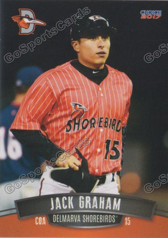 2017 Delmarva Shorebirds Jack Graham
