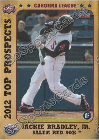 2012 Carolina League Top Prospects Jackie Bradley Jr