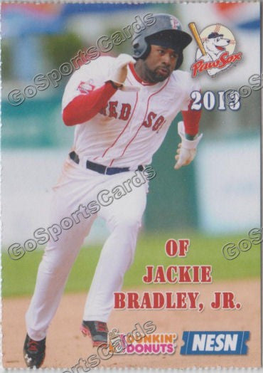 2013 Pawtucket Red Sox SGA Dunkin Donuts Jackie Bradley Jr
