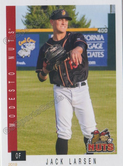 2019 Modesto Nuts Jack Larsen