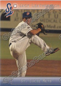 2012 St Lucie Mets Jack Leathersich