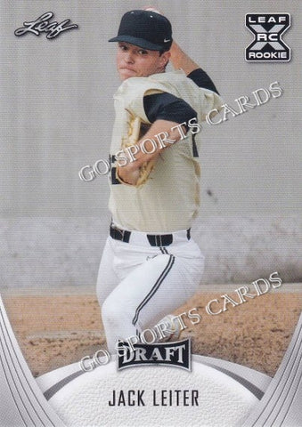 2021 Leaf Draft 32 Jack Leiter XRC