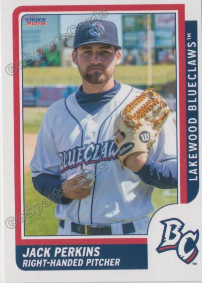 2019 Lakewood BlueClaws Jack Perkins