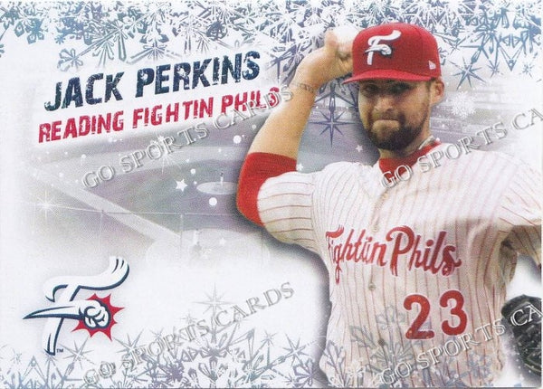 2021 Reading Fightin Phils Holiday Jack Perkins