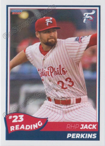 2021 Reading Fightin Phils Update Jack Perkins