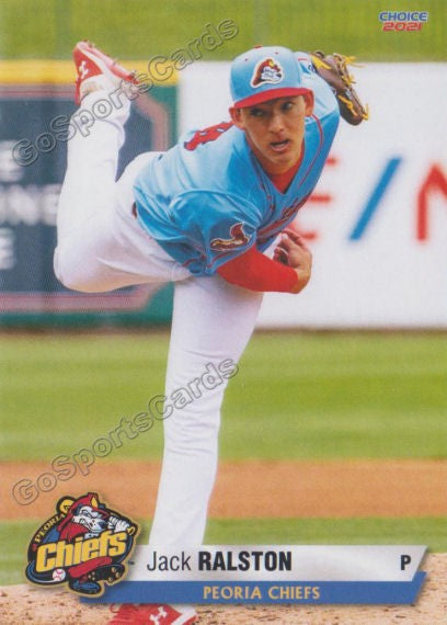 2021 Peoria Chiefs Jack Ralston