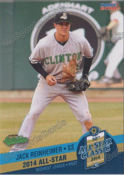 2014 MidWest League All Star Jack Reinheimer