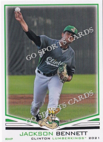 2021 Clinton LumberKings Jackson Bennett