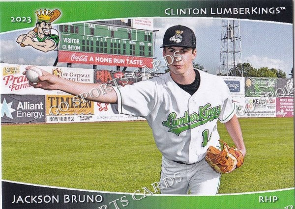 2023 Clinton LumberKings Update Jackson Bruno