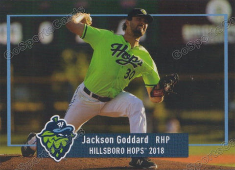 2018 Hillsboro Hops Jackson Goddard