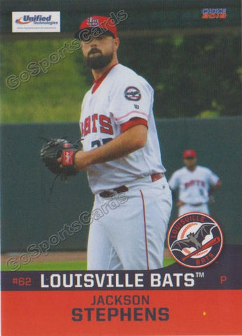 2018 Louisville Bats Jackson Stephens