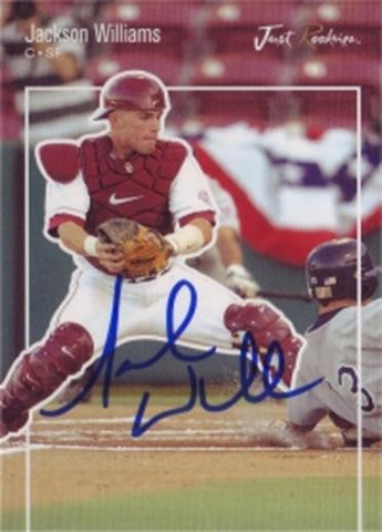 Jackson Williams 2007 Just Minors Justifiable #JR-63 (Autograph)