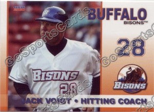 2010 Buffalo Bisons Jack Voigt