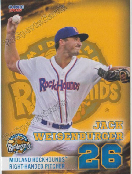 2021 Midland Rockhounds Jack Weisenburger