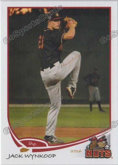 2016 Modesto Nuts Jack Wynkoop
