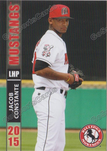 2015 Billings Mustangs Jacob Constante