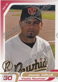 2012 Visalia Rawhide Jacob Cruz