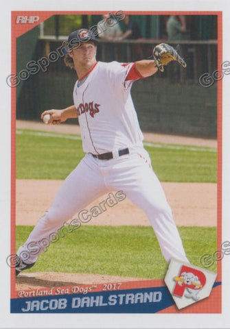 2017 Portland Sea Dogs Jacob Dahlstrand