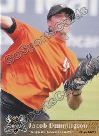 2011 Augusta GreenJackets Jacob Dunnington