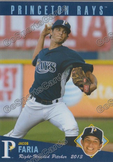 2013 Princeton Rays Jacob Faria