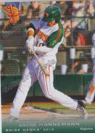 2013 Boise Hawks Jacob Jake Hannemann