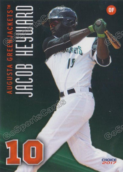 2017 Augusta GreenJackets Jacob Heyward