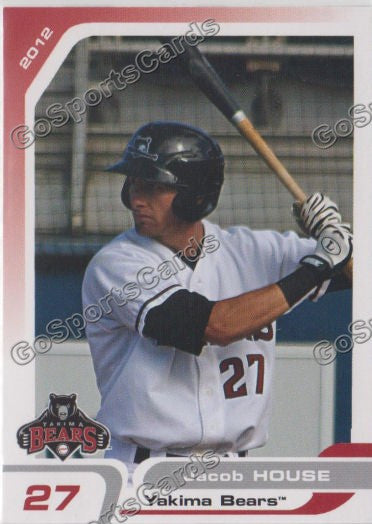 2012 Yakima Bears Jacob House