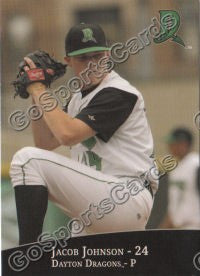 2010 Dayton Dragons Jacob Johnson