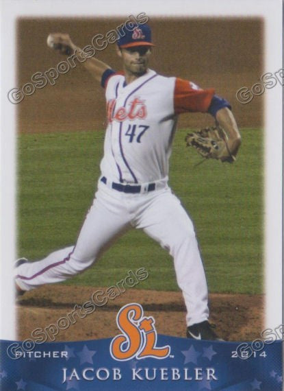 2014 St Lucie Mets Jacob Kuebler