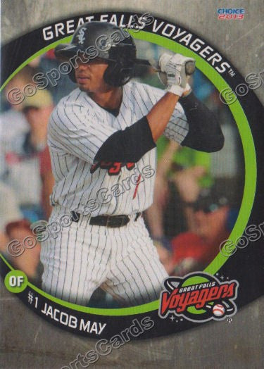 2013 Great Falls Voyagers Jacob May