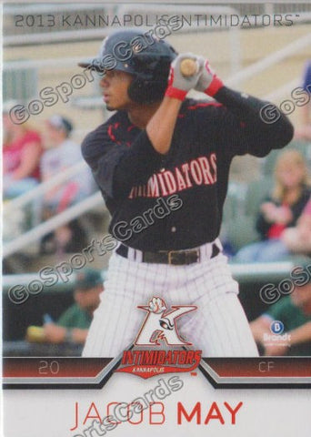 2013 Kannapolis Intimidators Jacob May