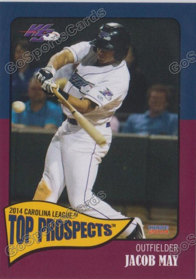 2014 Carolina League Top Prospect Jacob May