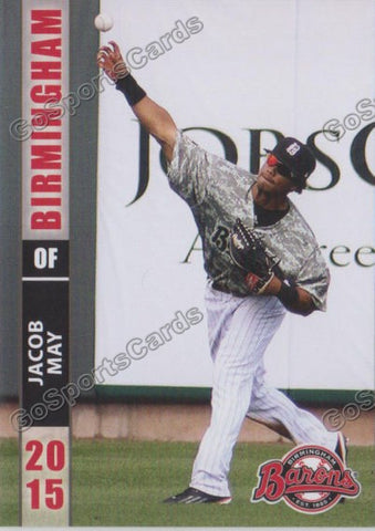 2015 Birmingham Barons Jacob May