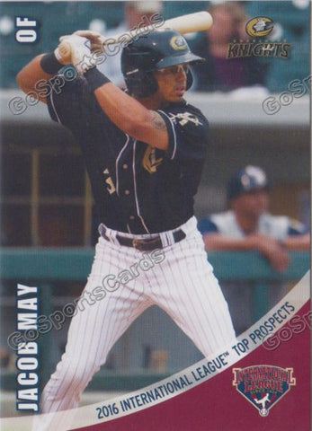 2016 International League Top Prospect Jacob May