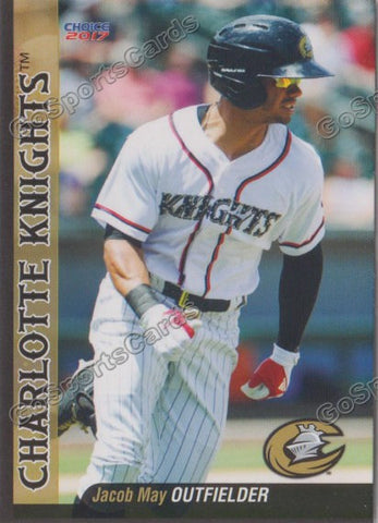 2017 Charlotte Knights Jacob May