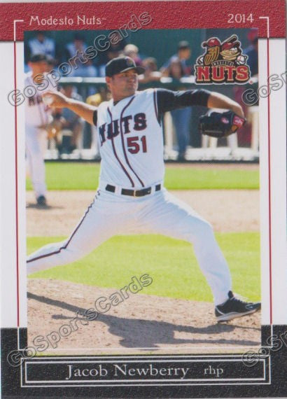 2014 Modesto Nuts Jacob Newberry