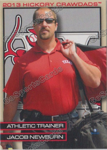 2013 Hickory Crawdads Jacob Newburn