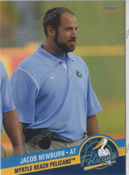 2014 Myrtle Beach Pelicans Jacob Newburn