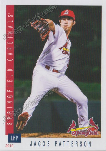 2019 Springfield Cardinals SGA Jacob Patterson