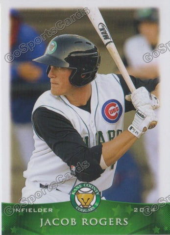 2014 Kane County Cougars Jacob Rogers