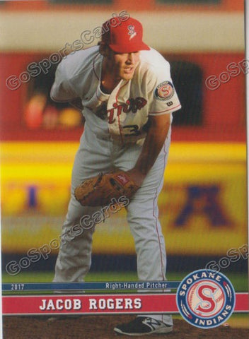 2017 Spokane Indians Jacob Rogers