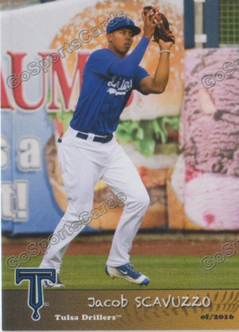 2016 Tulsa Drillers Jacob Scavuzzo