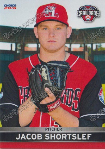 2016 Hickory Crawdads Jacob Shortslef