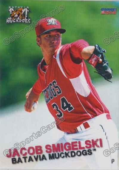 2014 Batavia Muckdogs Jacob Smigelski