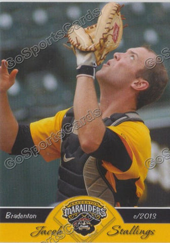 2013 Bradenton Marauders Jacob Stallings