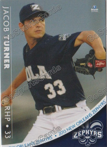 2013 New Orleans Zephyrs Jacob Turner