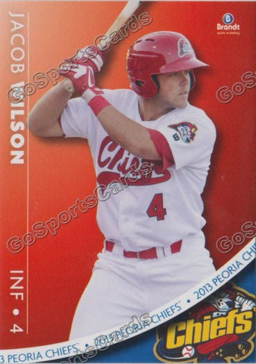 2013 Peoria Chiefs Jacob Wilson