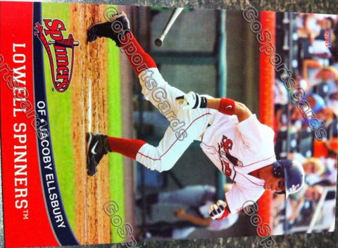 2010 Lowell Spinners Jacoby Ellsbury Jumbo SGA